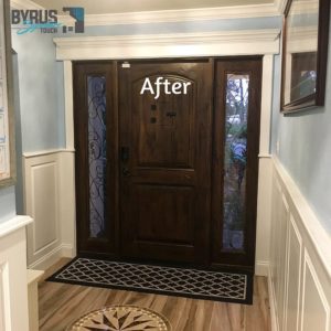Raised Paneling Foyer After
