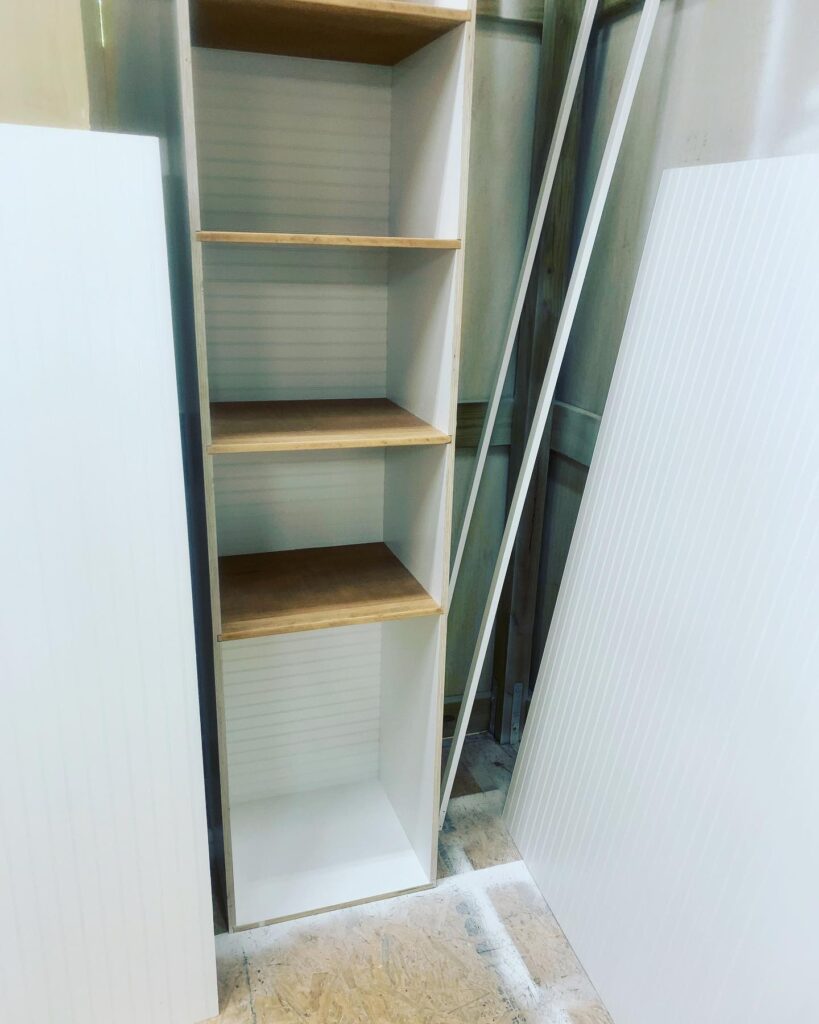 Vertical Shelving