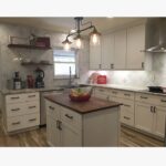 Completed kitchen cabinet install