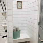 White Shiplap Bathroom